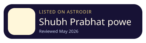 Shubh Prabhat powered by AI is listed on AstroDir
