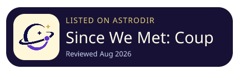 Since We Met: Couple Counter is listed on AstroDir