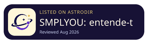 SMPLYOU: entende-te a ti is listed on AstroDir