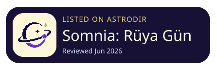 Somnia: Rüya Günlüğü & AI is listed on AstroDir
