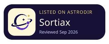 Sortiax is listed on AstroDir