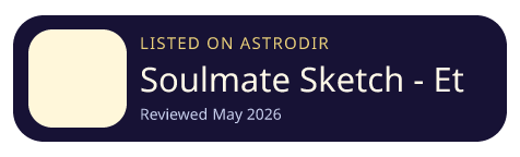 Soulmate Sketch - Etherea is listed on AstroDir