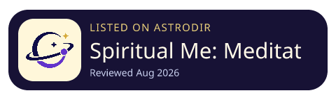 Spiritual Me: Meditation App is listed on AstroDir
