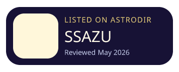 SSAZU is listed on AstroDir