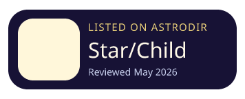 Star/Child is listed on AstroDir