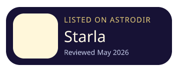 Starla 已收录在 AstroDir