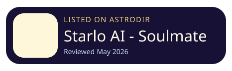 Starlo AI - Soulmate Drawing is listed on AstroDir