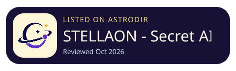 STELLAON - Secret AI Tarot is listed on AstroDir