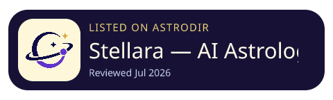 Stellara — AI Astrologer is listed on AstroDir
