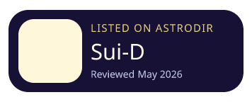 Sui-D is listed on AstroDir