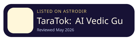 TaraTok: AI Vedic Guide is listed on AstroDir