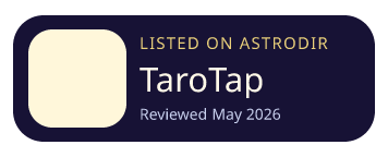 TaroTap is listed on AstroDir
