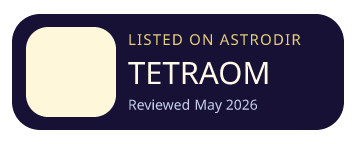 TETRAOM is listed on AstroDir