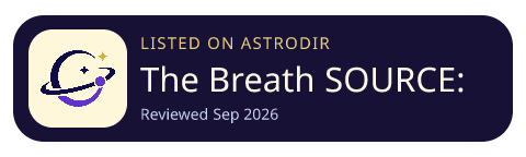 The Breath SOURCE: Breathwork is listed on AstroDir