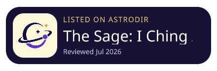 The Sage: I Ching AI is listed on AstroDir
