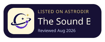 The Sound Bath is listed on AstroDir