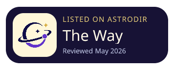 The Way is listed on AstroDir