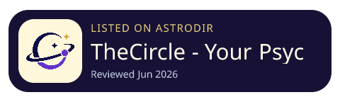TheCircle - Your Psychic App 已收录在 AstroDir