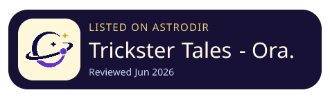Trickster Tales - Oracle Cards is listed on AstroDir