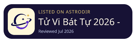 Tử Vi Bát Tự 2026 - Xem Tử Vi is listed on AstroDir