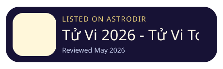 Tử Vi 2026 - Tử Vi Toàn Tập is listed on AstroDir