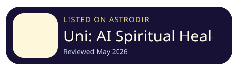 Uni: AI Spiritual Healer is listed on AstroDir