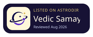 Vedic Samay 已收录在 AstroDir