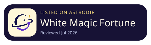 White Magic Fortune Teller is listed on AstroDir