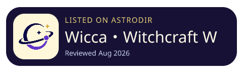 Wicca・Witchcraft Witch Spells is listed on AstroDir