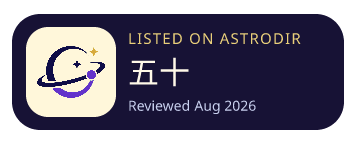 五十 已收录在 AstroDir