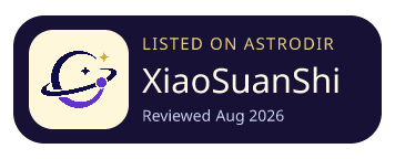 XiaoSuanShi is listed on AstroDir