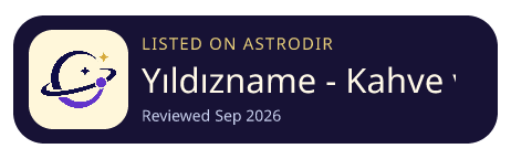 Yıldızname - Kahve ve Tarot 已收录在 AstroDir