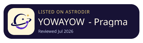 YOWAYOW - Pragmatic I Ching is listed on AstroDir