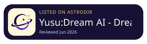 Yusu:Dream AI - Dream Decoder is listed on AstroDir